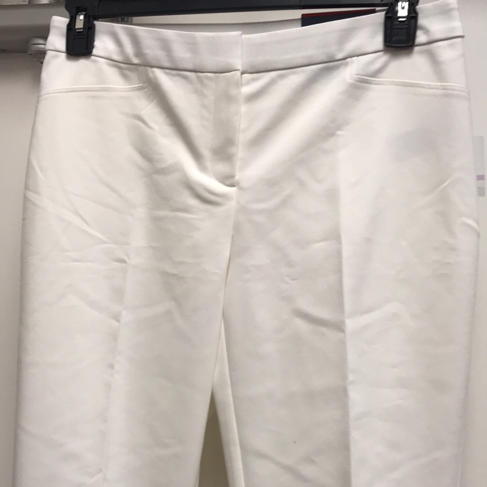 Rafaella Womens Lightweight Satin Twill Ankle pants - Picture 4 of 8